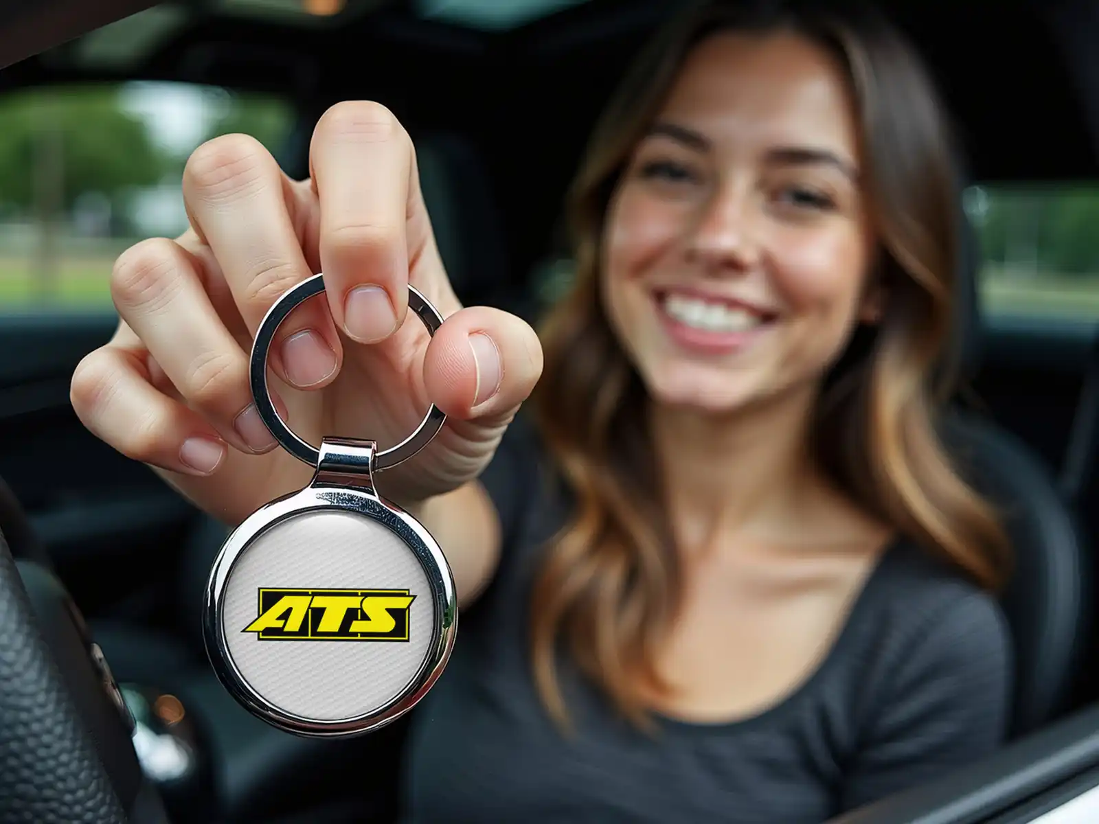 ATS Anelli Chiave Donna Metallo Moderno Alta Qualità